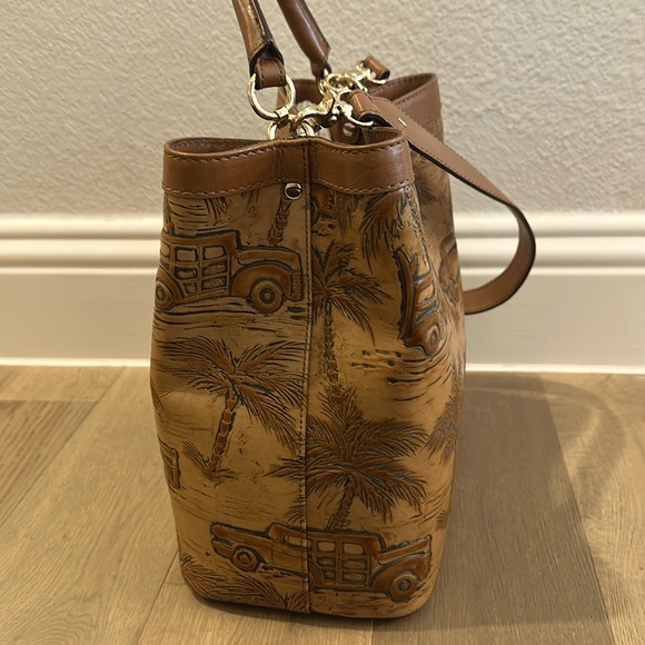 NWT Brahmin Amelia Tan Copa Cabana Shoulder Handbag - Picture 3 of 5